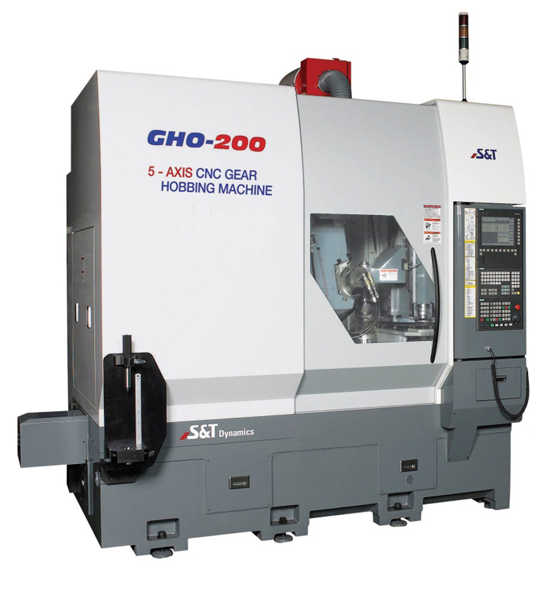 The GHO-200 is a precision CNC gear hobbing machine designed for efficient and accurate production of gears, splines, and other toothed components.