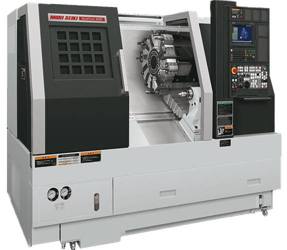 The Mori Seiki DURATURN 2050MC blends efficiency with cutting-edge features, enabling consistent productivity.