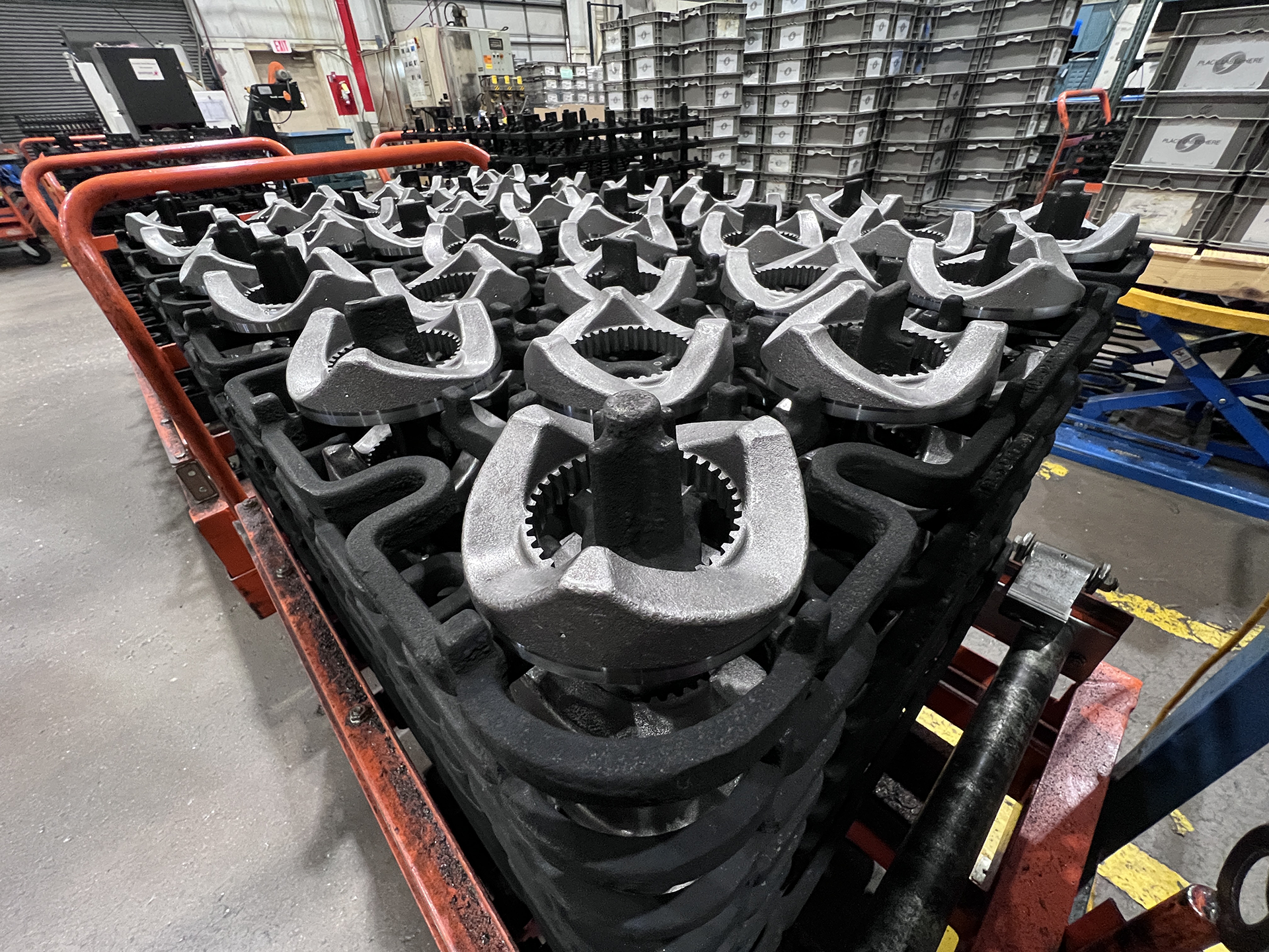 In vertical broaching, the broach is pulled or pushed vertically through the part, typically using hydraulic or mechanical force. This method is extremely efficient for creating complex internal shapes with precise tolerances in just seconds.