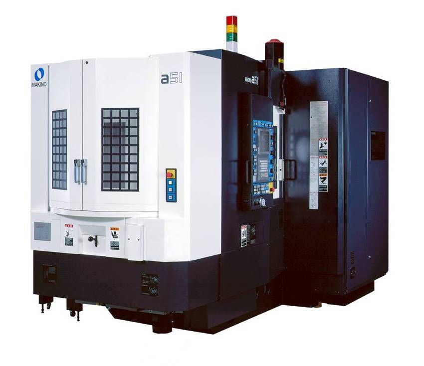 The Makino a51e 3-Machine Horizontal Machining Center (HMC) System—a cutting-edge production cell that delivers high-speed, high-accuracy performance for your most complex components.