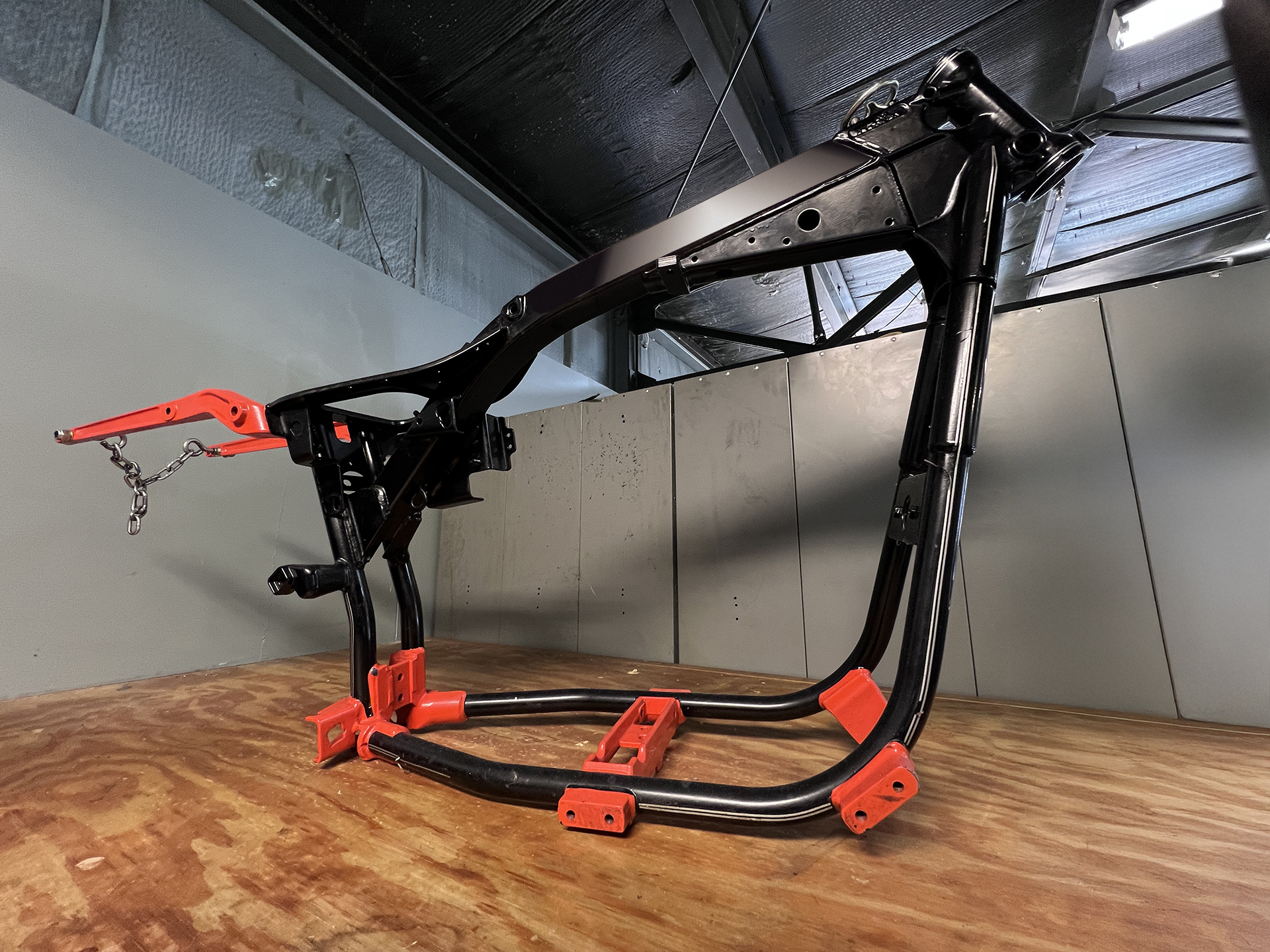 Positioned at the rear of the motorcycle, the subframe provides the foundation for the seat, rear suspension, exhaust mounting, and often electrical components. Its performance directly impacts the strength, rigidity, weight, and safety of the motorcycle.