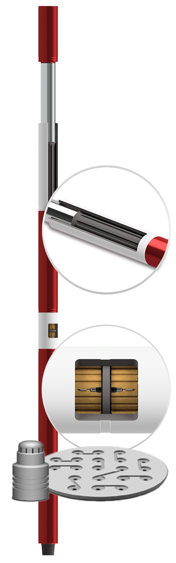 For reliable defense against stuck drillstrings in highly deviated or high-friction wells, the Wenzel HJDA offers sturdy and powerful hydraulic, bidirectional action.