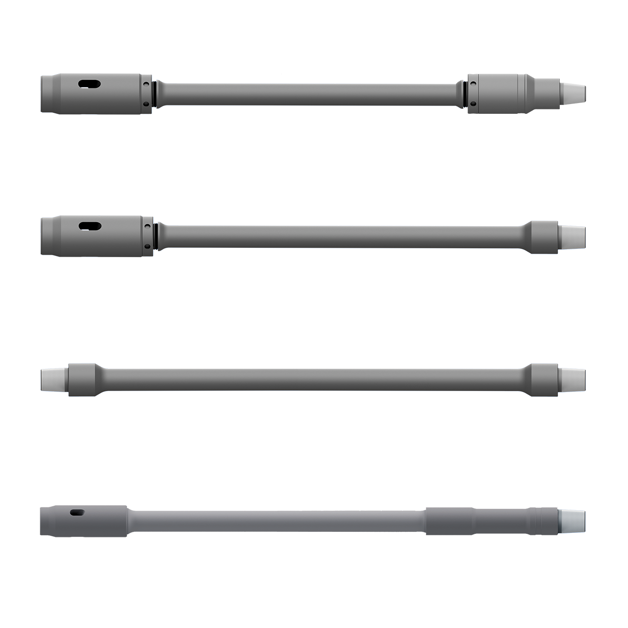 Wenzel Industries offers drilling motor drivelines in steel and titanium, and with various connection options.