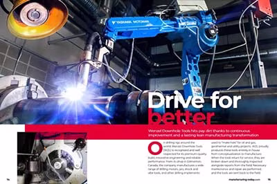 Wenzel Downhole Tools featured in Manufacturing Today