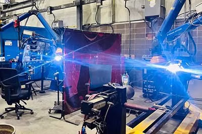 PTA welding demands consistent heat control, precision torch positioning, and uniform deposition to achieve the desired wear protection. The Yaskawa Motoman excels in these areas, delivering exact and repeatable results that manual welding simply can’t match.